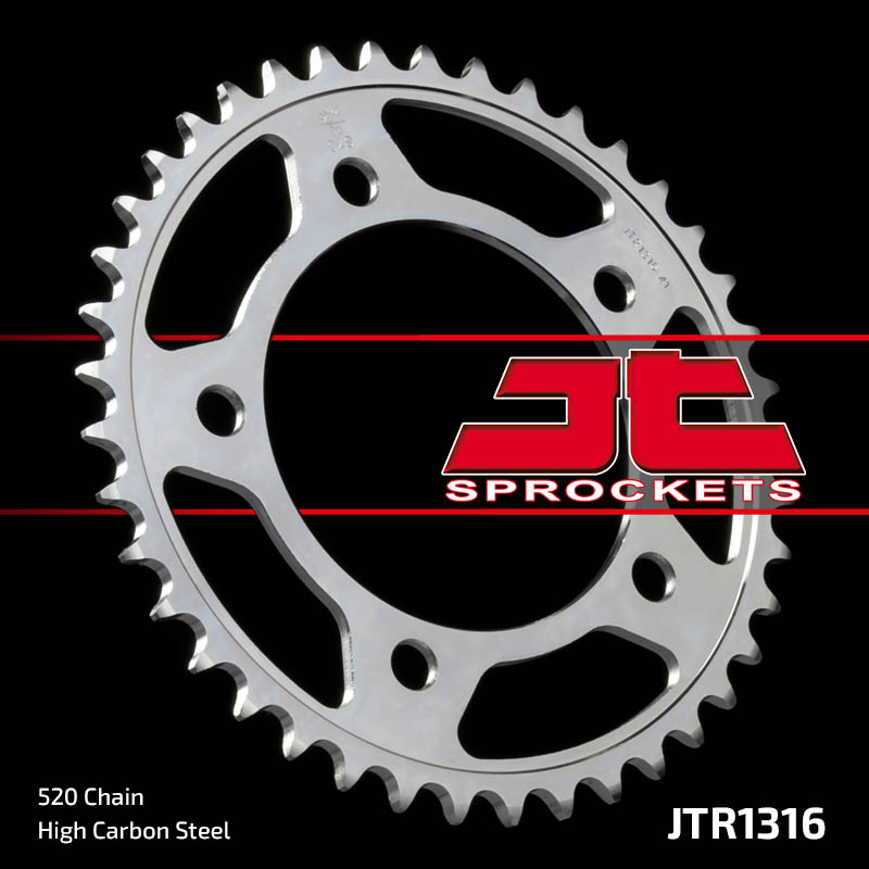 JT 41 Tooth Steel Rear Sprocket 520 Pitch JTR845.41